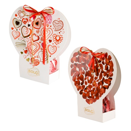 Picture of FIGURED  CHOCOLATE HEART  100g