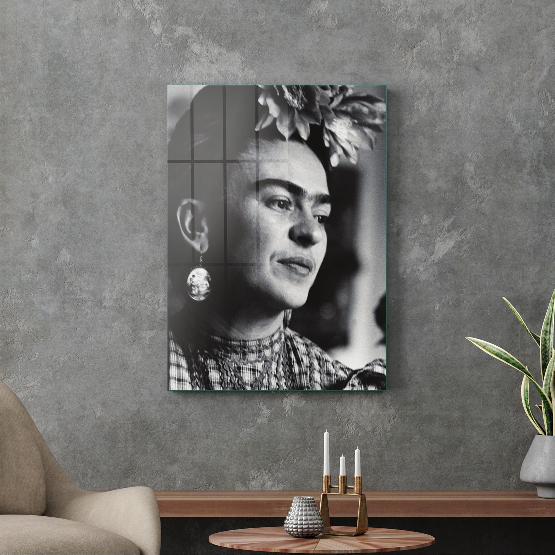 Picture of Decovetro Cam Tablo Frida Kahlo 70x100 cm
