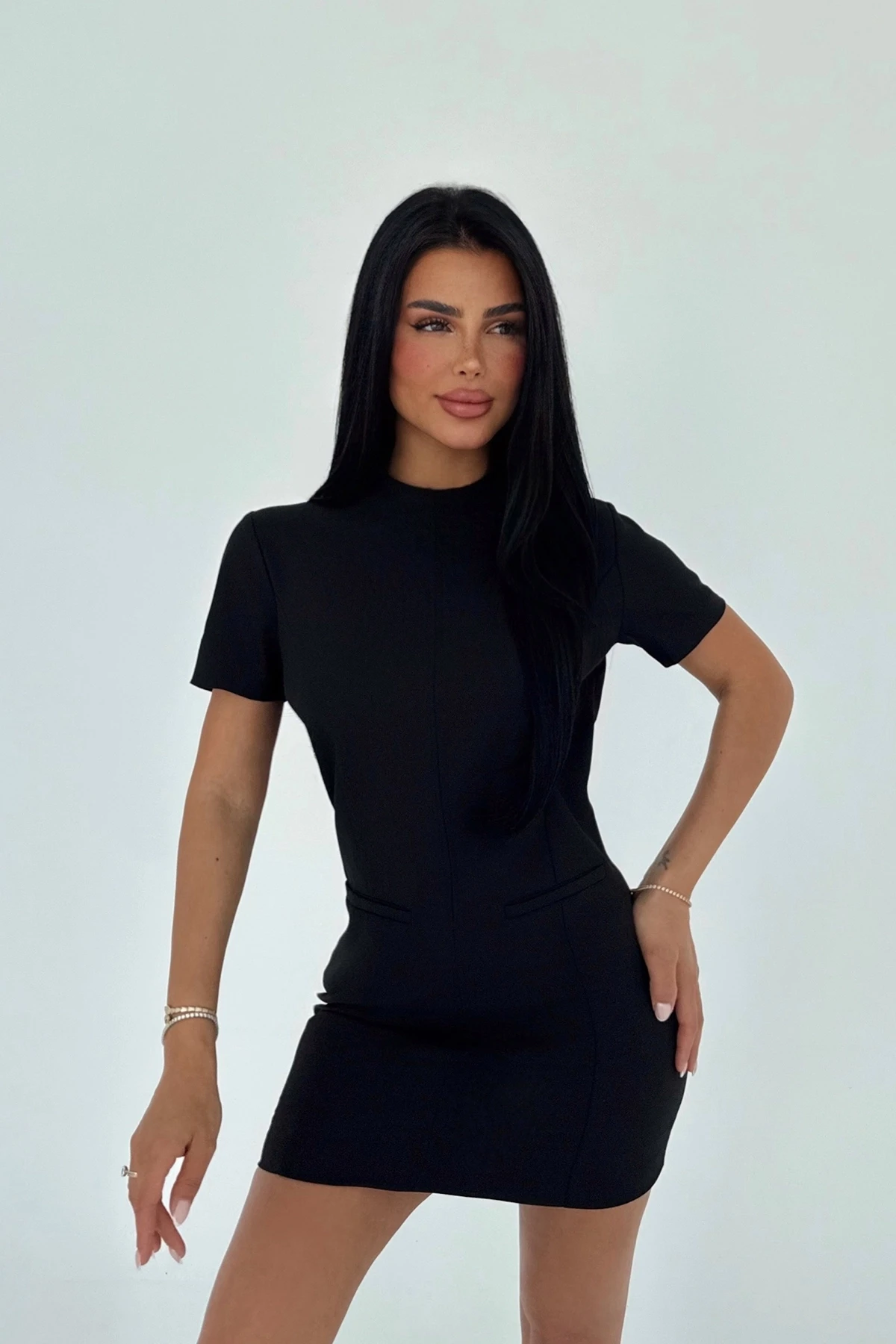 Picture of Black Tiya Mini Dress