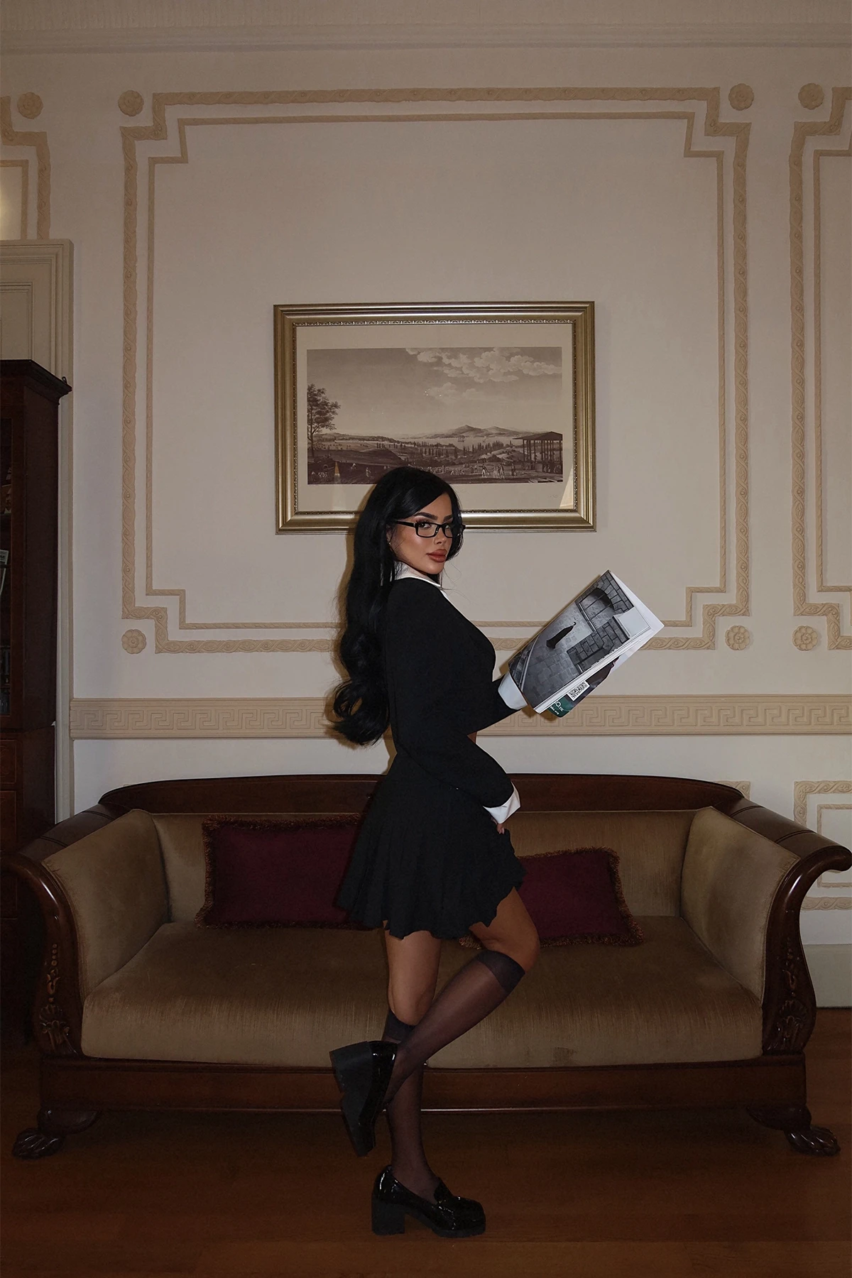 Picture of Black Portela Bottom Top Set