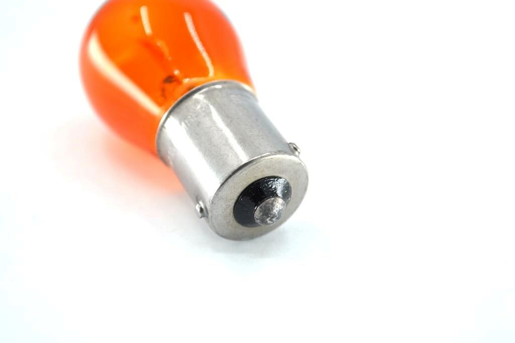 Picture of 10 Adet 12V 21W 93 Turuncu Sinyal Ampul Tek Duy Yakın Tırnak