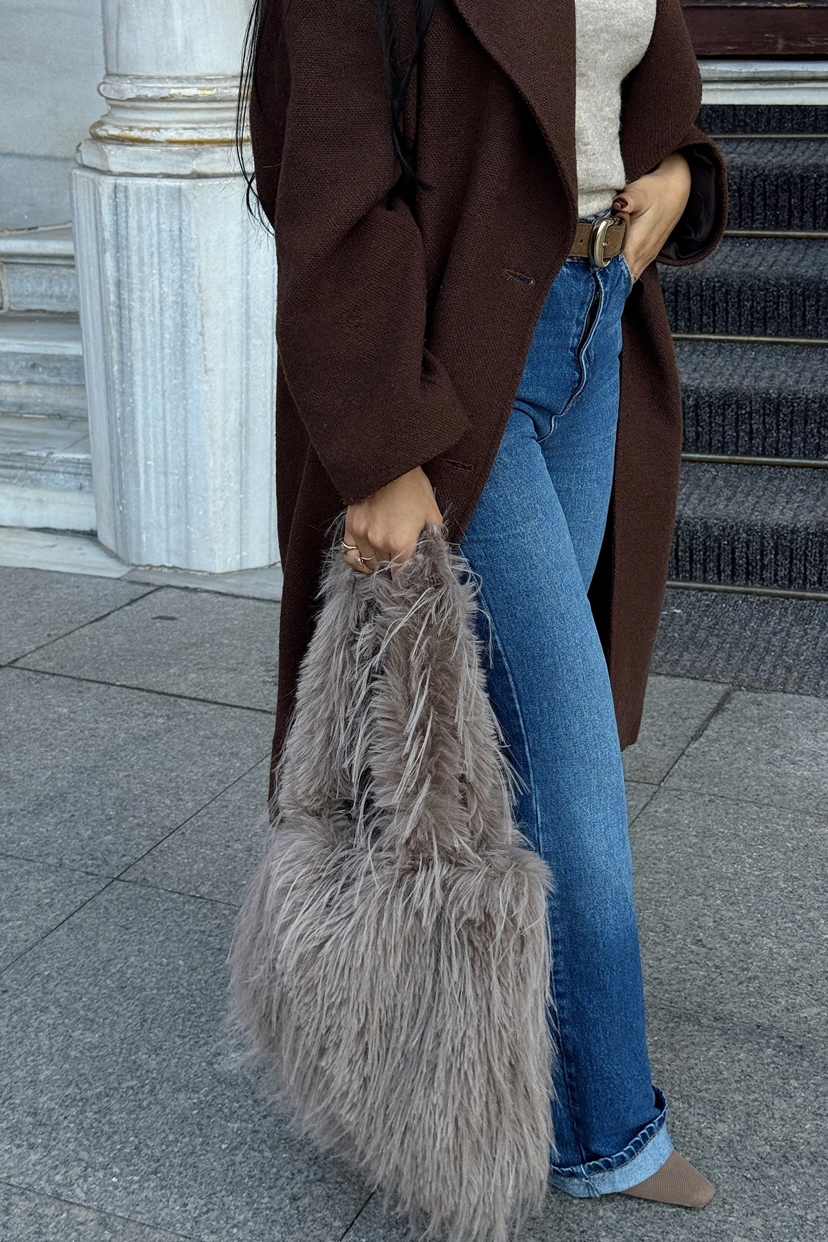 Picture of Stone Plush Bag