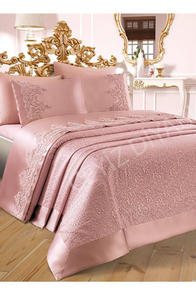 Picture of Çeyizdiyarı Fransız Güpürlü Diana Pike Takımı Pudra