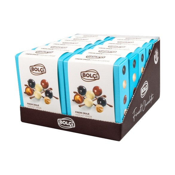 Picture of ASSORTED CHOCOLATE HAZELNUT DRAGEE 80g