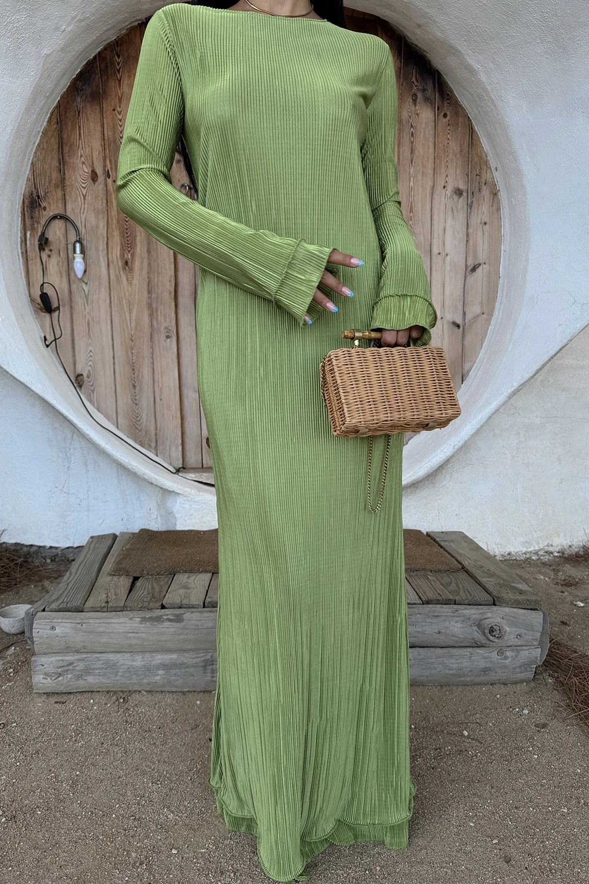 Picture of Green Long Dress