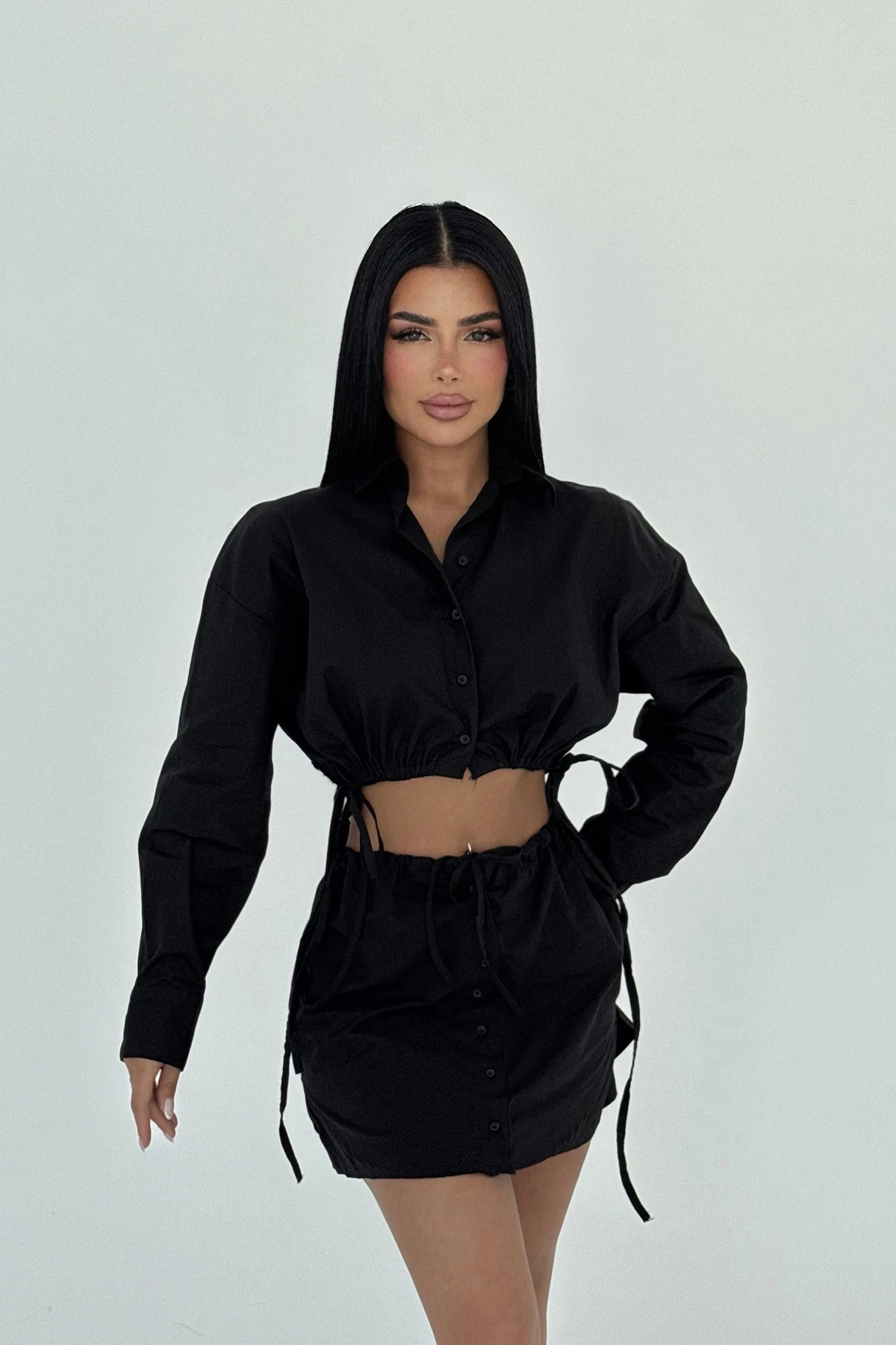 Picture of Black Skirt Suit