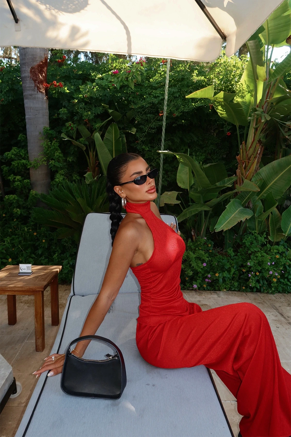 Picture of Red Trouser Suit