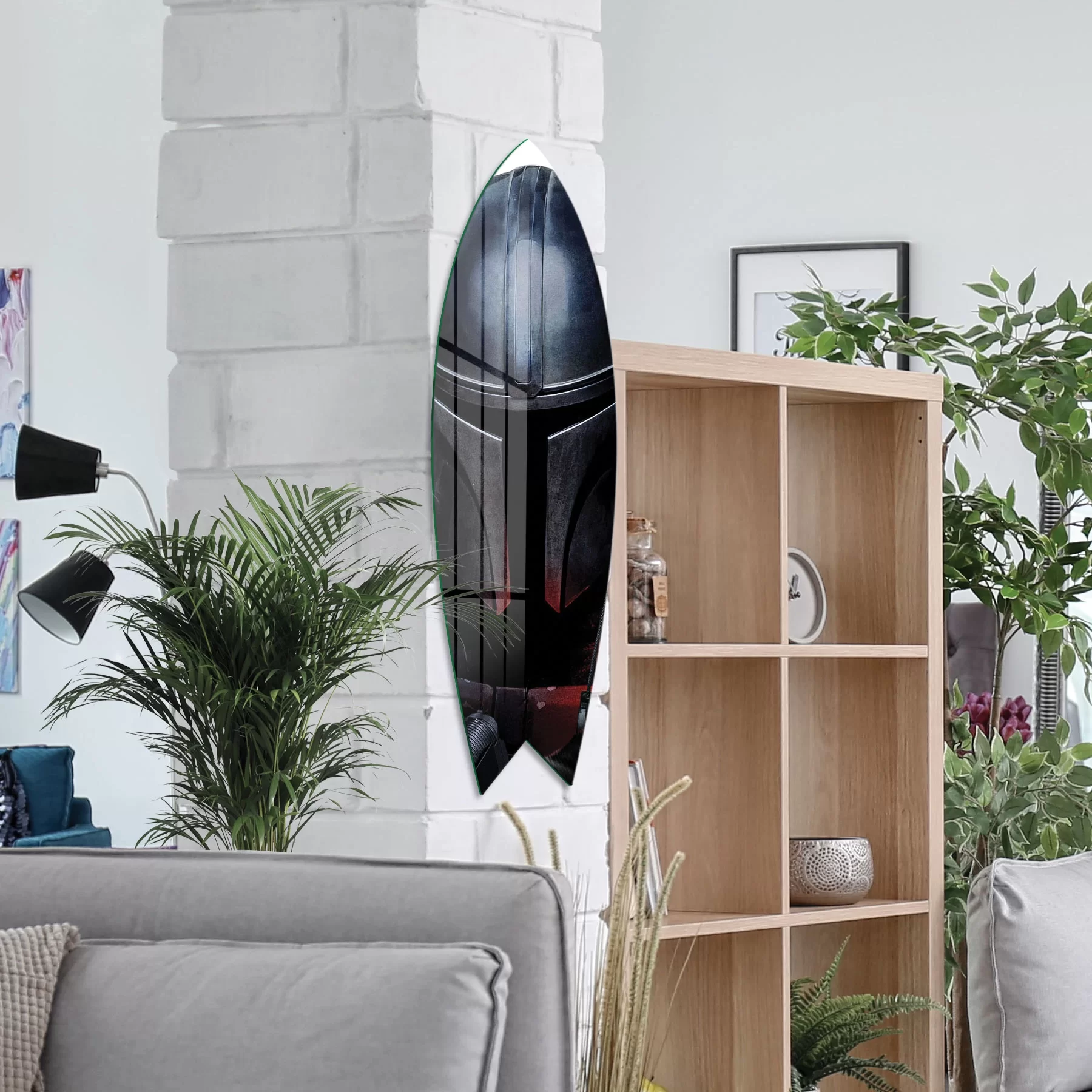 Picture of Decovetro ST 4104 Dekoratif Cam Sörf Tahtası 33x100 Cm