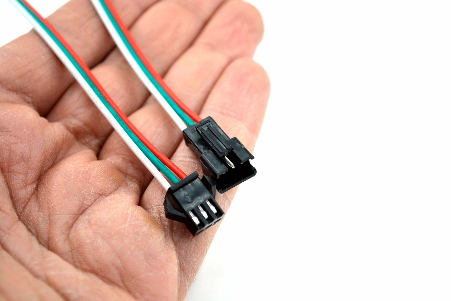 Picture of 1 Takım 3 Pin Kablolu JST LED Konnektör Elektrik Soketi MT-ES03