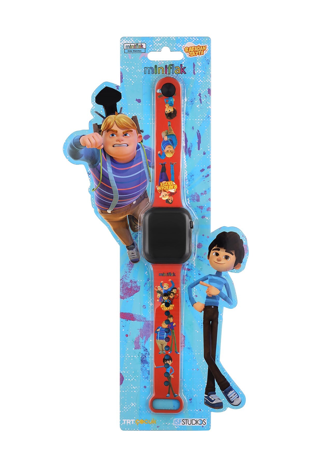 Picture of Miniflak Rafadan Tayfa Lisanslı Rf5090 Kırmızı Led Çocuk Kol Saati