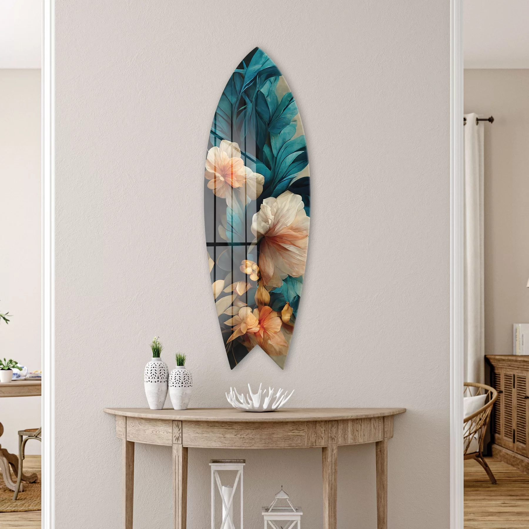 Picture of Decovetro ST 4089 Dekoratif Cam Sörf Tahtası 33x100 Cm