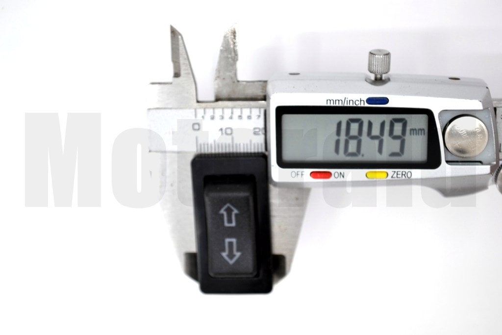 Picture of Oklu Cam Düğmesi Anahtarı Yeşil Işıklı 5 Pinli Üniversal