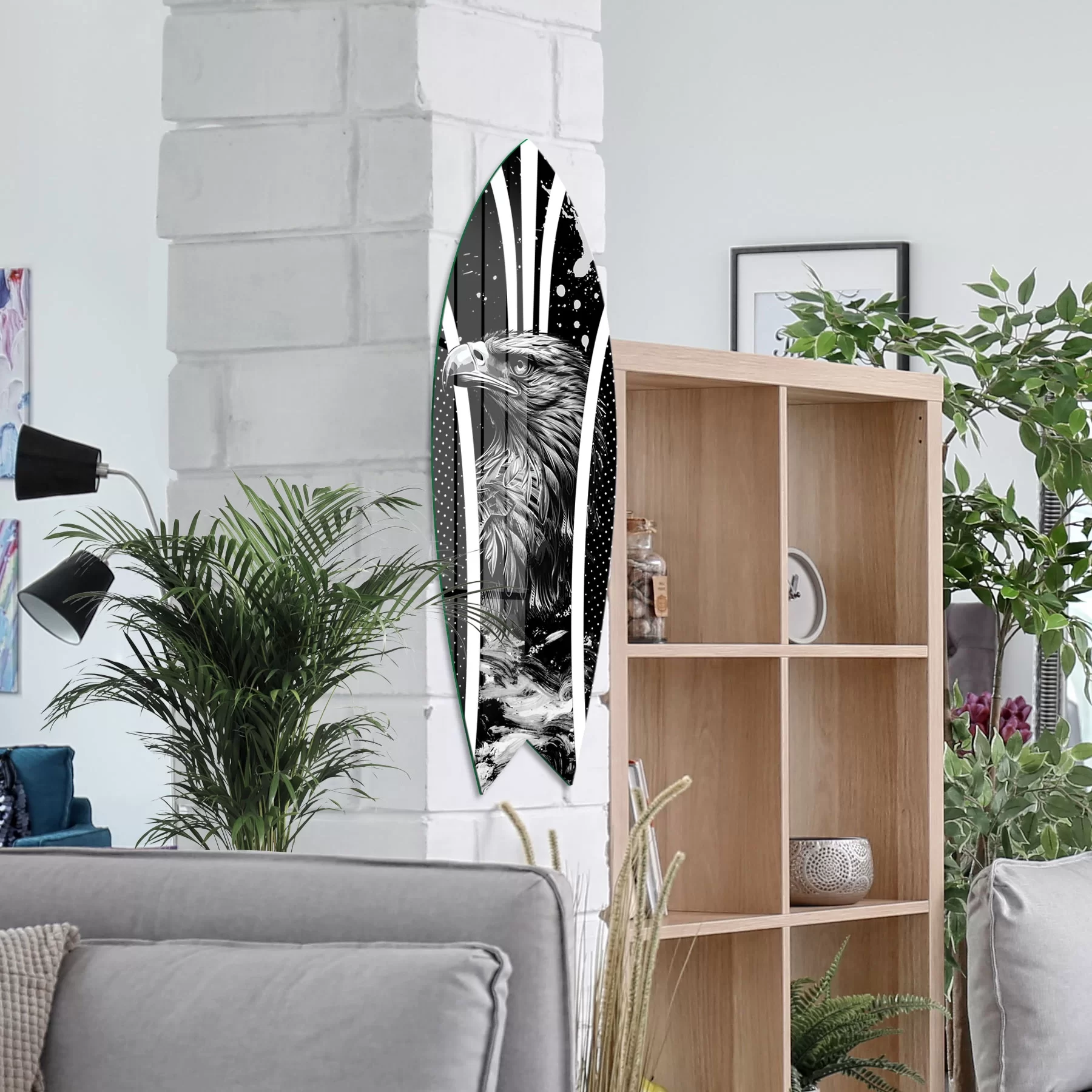 Picture of Decovetro ST 4020 Dekoratif Cam Sörf Tahtası 33x100 Cm