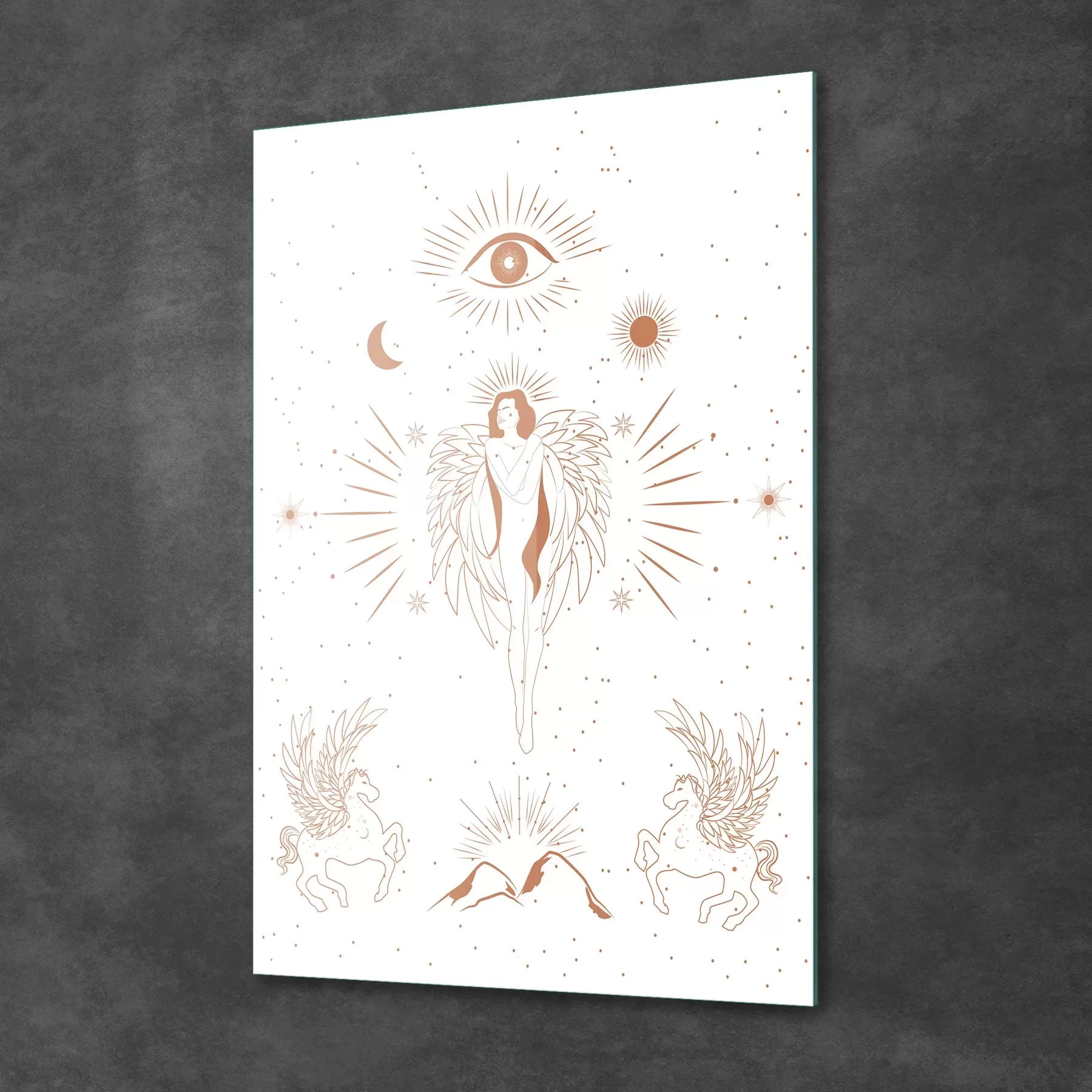 Picture of Decovetro Cam Tablo Aesthetic Angel 50x70 cm