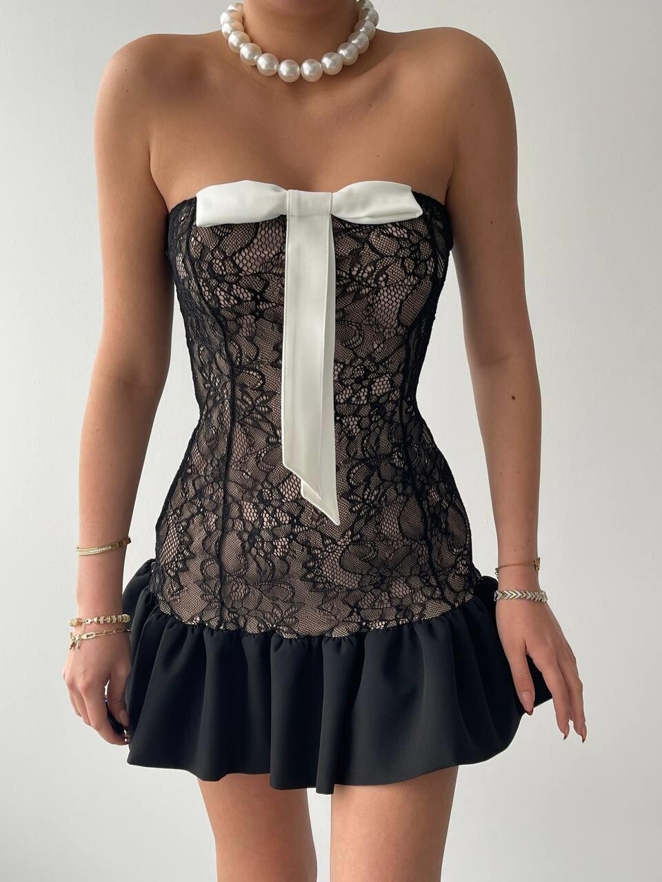 Picture of Vencover Straplez Elbise