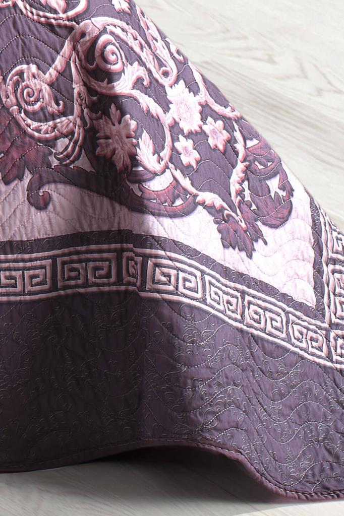 Picture of Bella Baskılı Kapitoneli Çift Kişilik Yatak Örtüsü