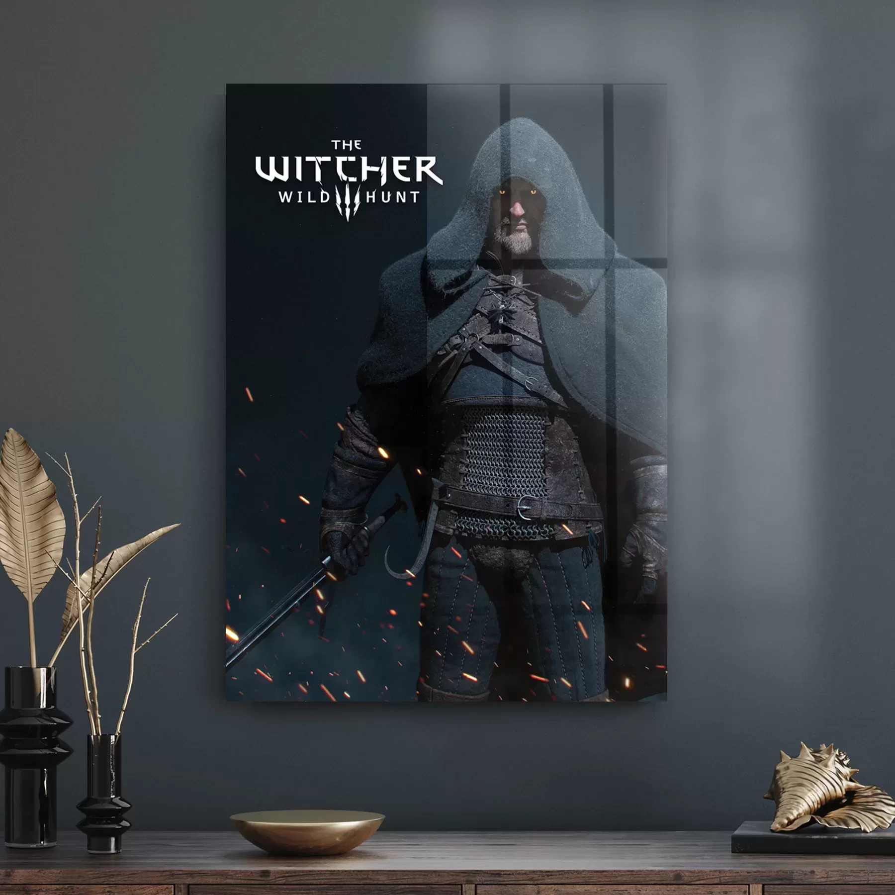 Picture of Decovetro Cam Tablo The Witcher Poster 30x40 cm