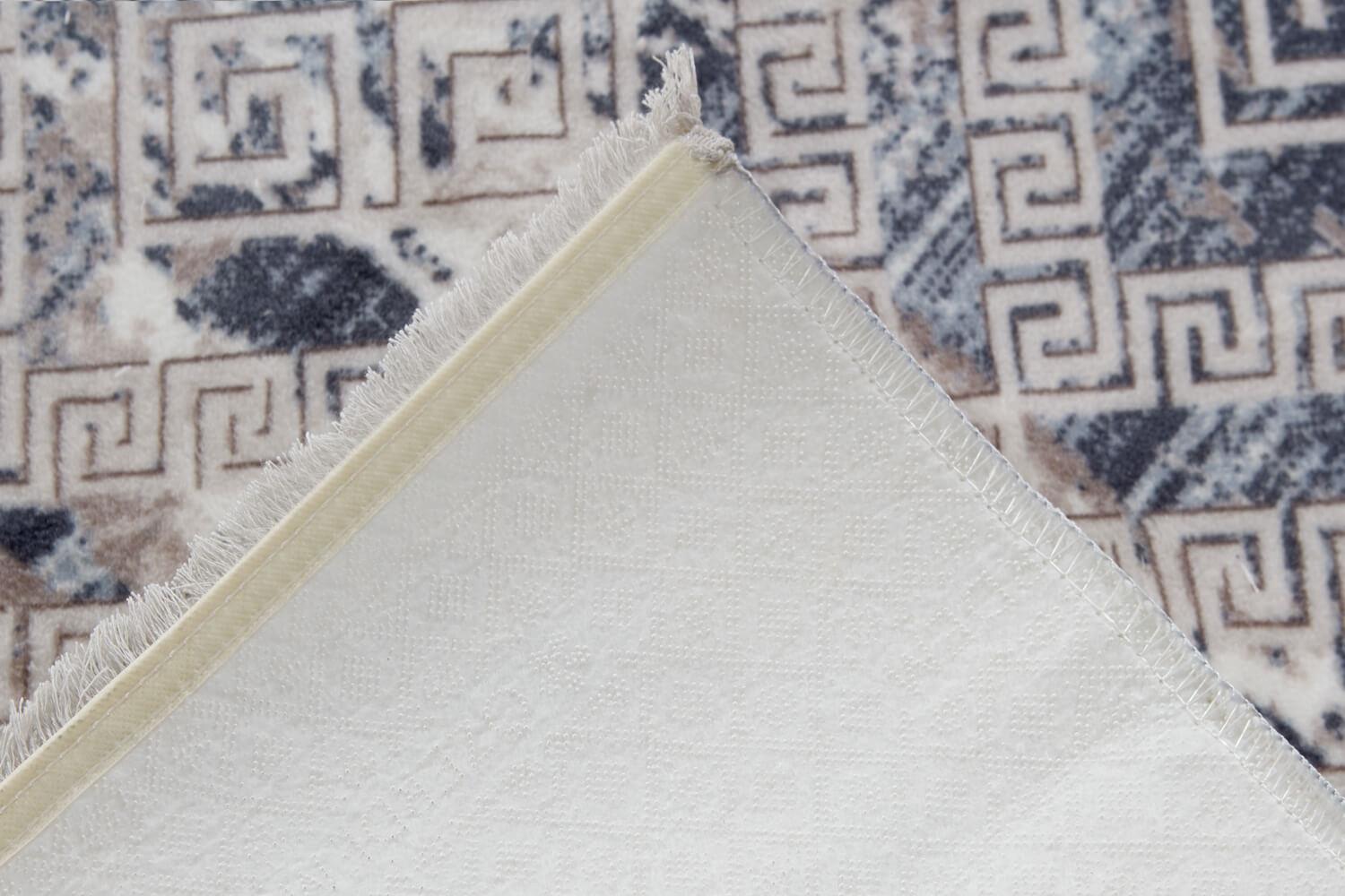 Picture of Aksu Kaymaz Taban Halı Püsküllü 120x180 Lois Mavi