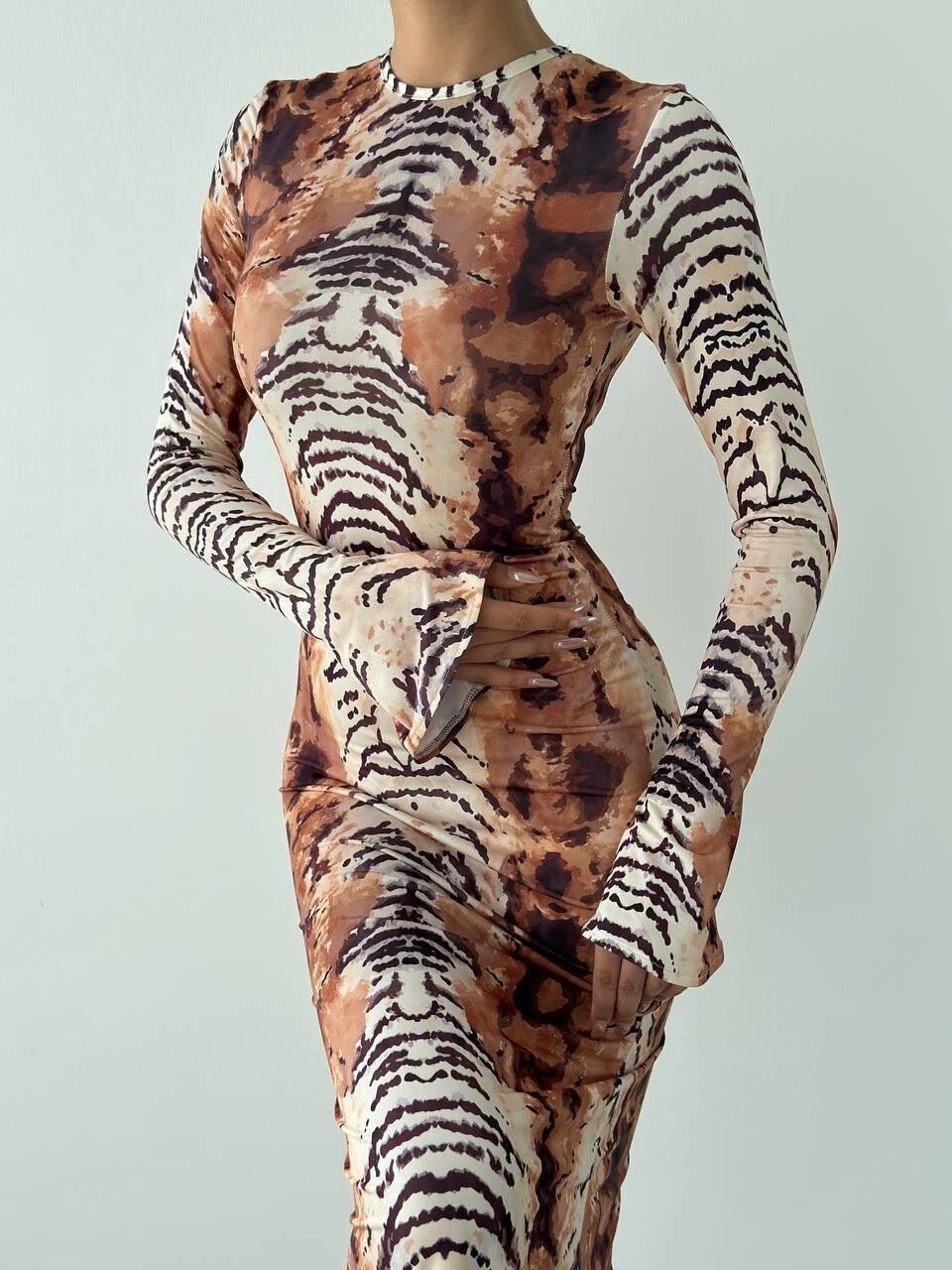 Picture of Vannes Desenli Elbise