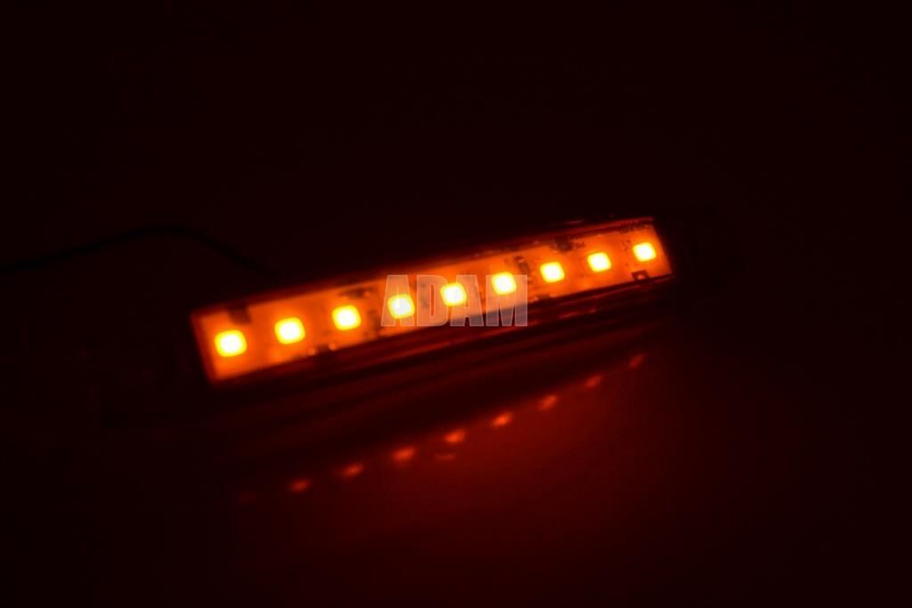 Picture of 10 Adet Sarı Turuncu Parmak Lamba 9 Led Su Geçirmez 12V 24V
