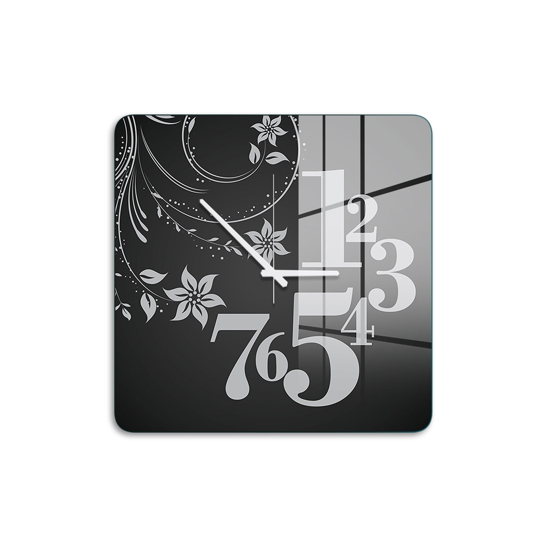 Picture of Decovetro Cam Duvar Saati Kare 1026 30 x 30 Cm