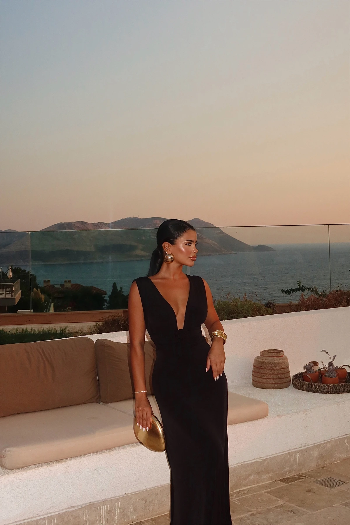 Picture of Black Long Dress