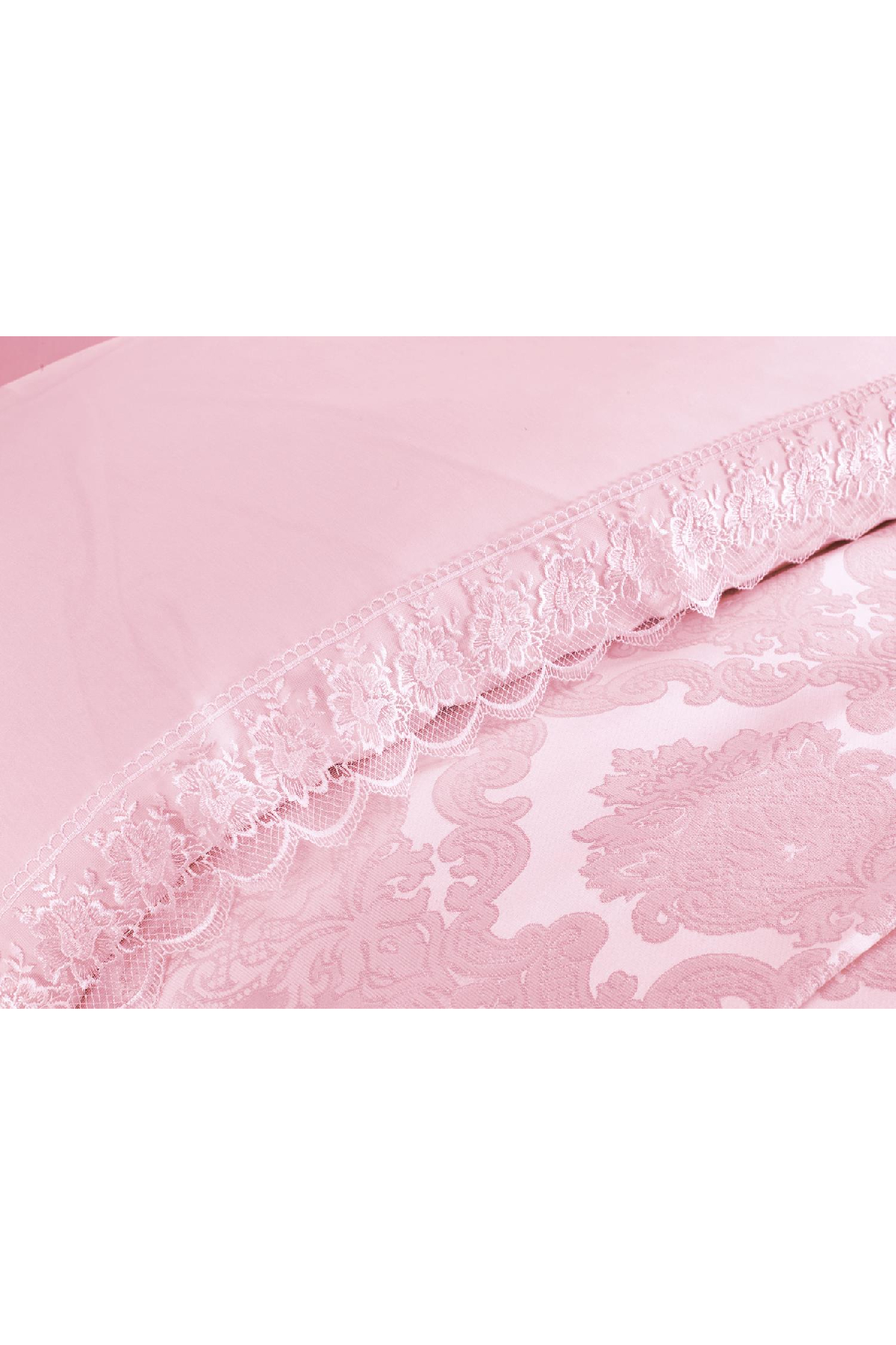 Picture of Fransız Dantelli Lalezar Gelin Seti 7 Parça Pudra