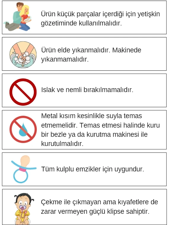 Picture of El Örmesi Doğal Ahşap Emzik Askısı - Maymun - Pembe