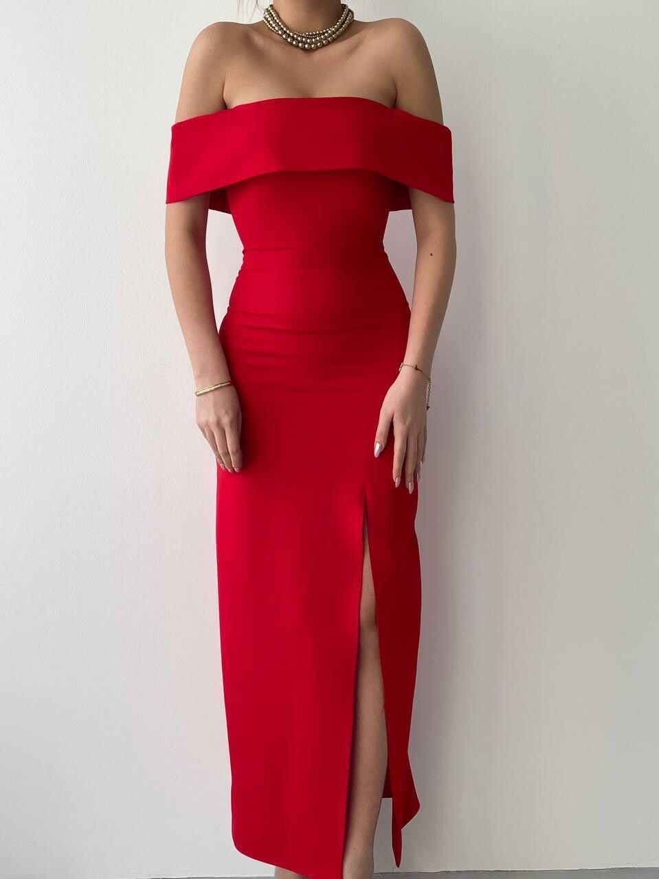 Picture of MADONNA YAKA UZUN ELBİSE