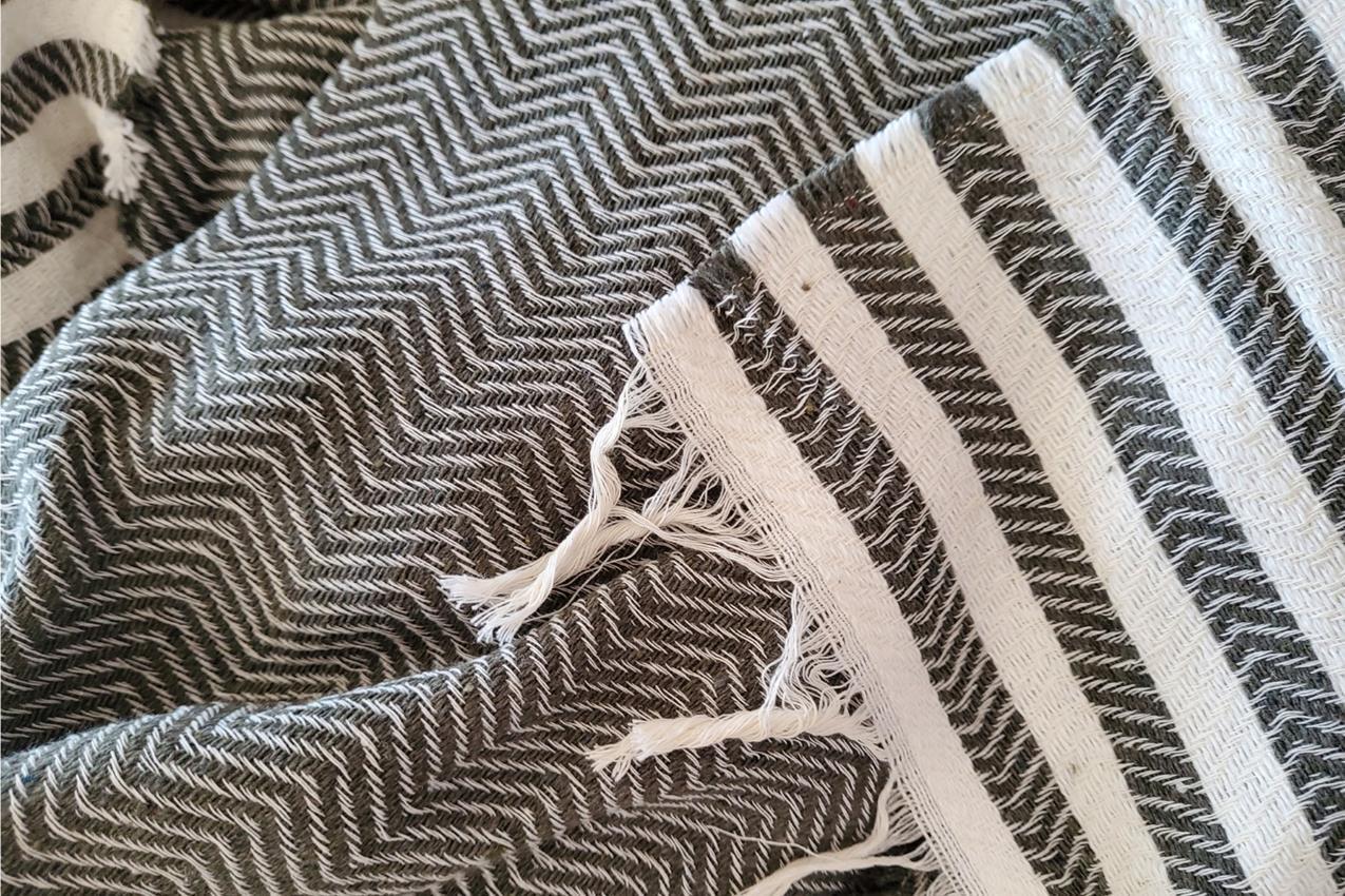 Picture of Aksu Summer Line Çok Amaçlı Örtü Pike Koltuk Örtüsü 170x220 Haki