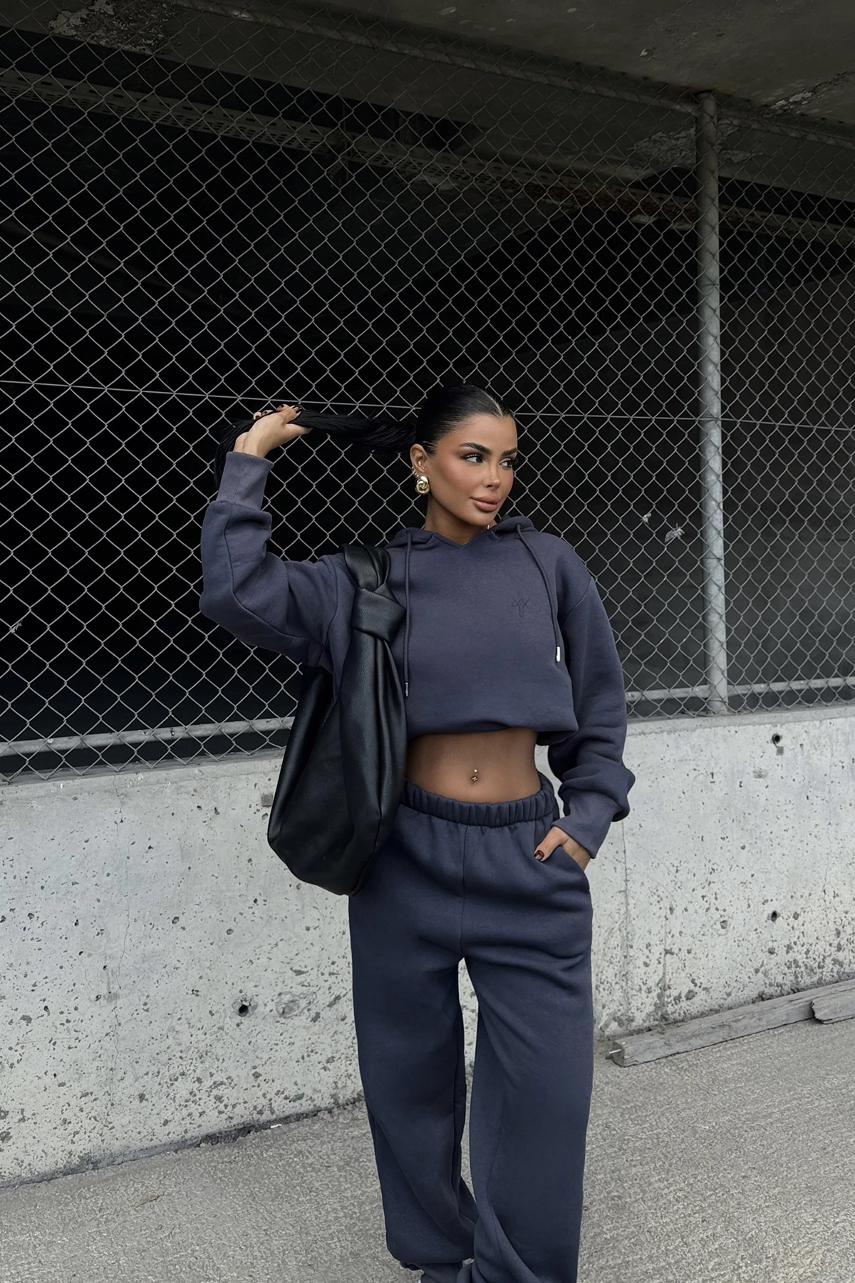 Picture of Anthracite Tracksuit Set