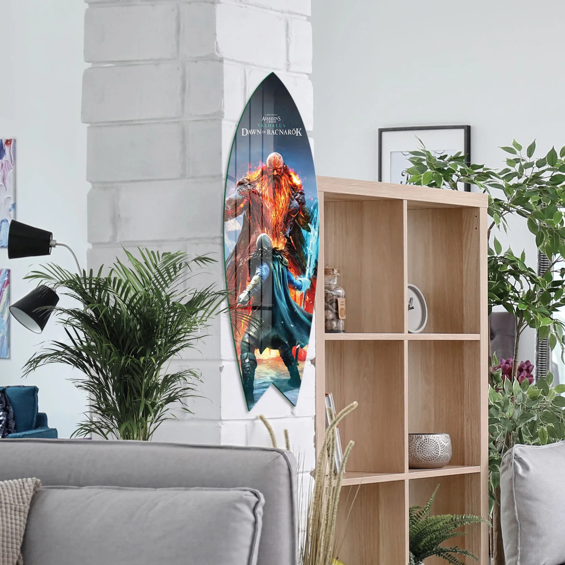 Picture of Decovetro ST 4105 Dekoratif Cam Sörf Tahtası 33x100 Cm