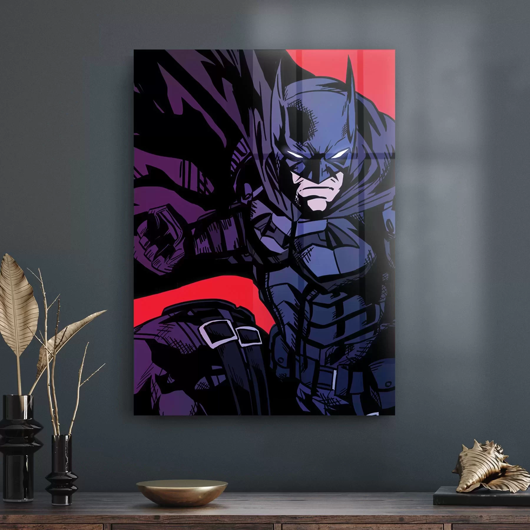 Picture of Decovetro Cam Tablo Batman Comics Poster 30x40 cm
