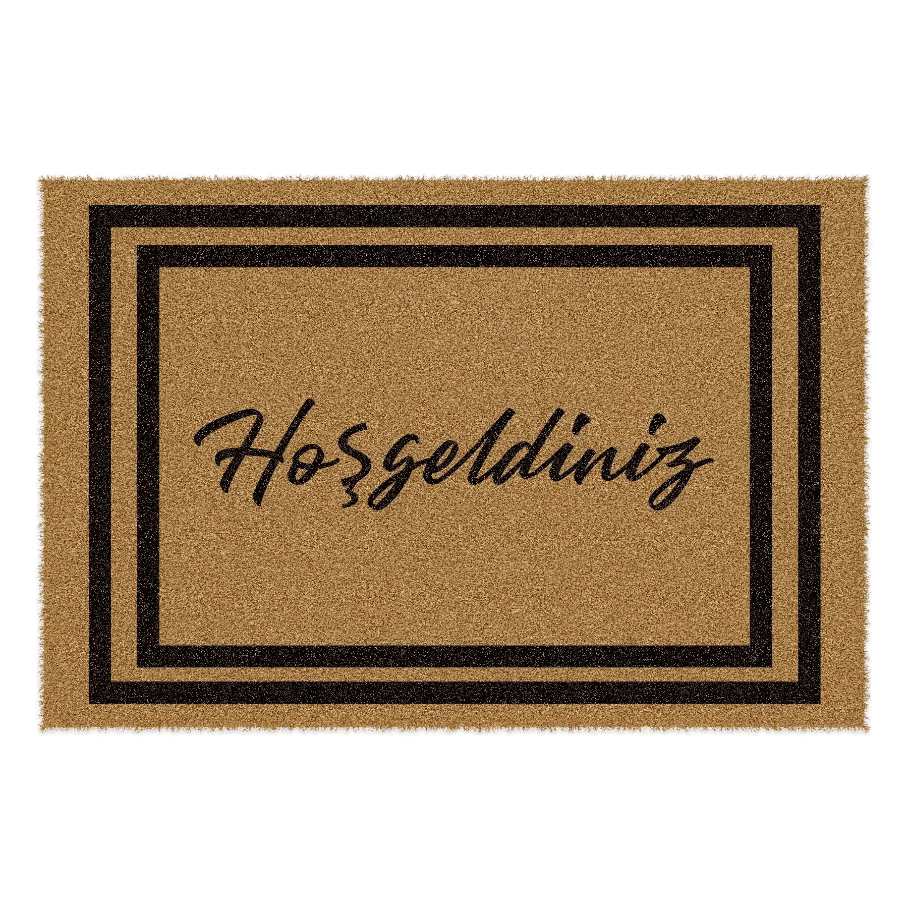 Picture of Decovetro Paspas Hoşgeldiniz Desenli Kapı Önü Paspası 40 x 60 Cm