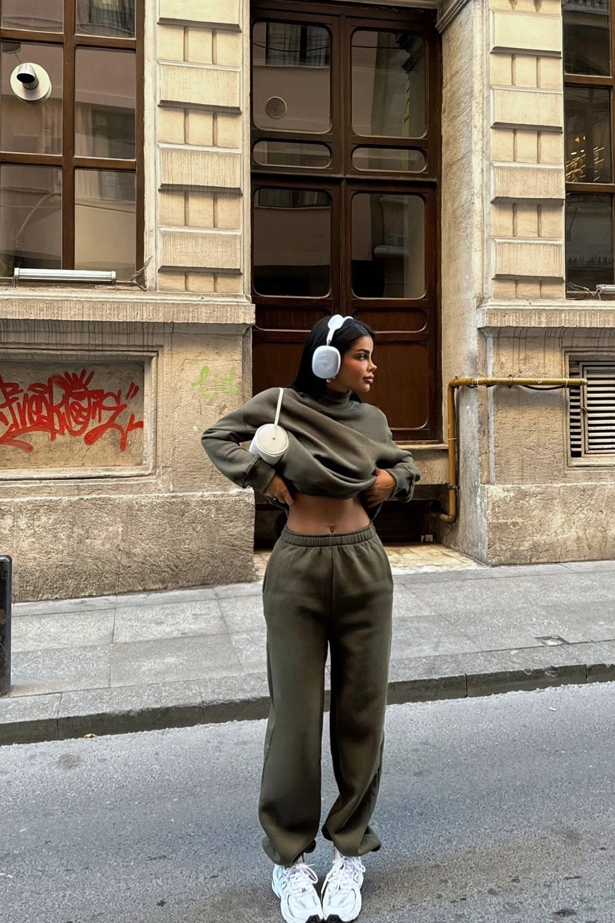 Picture of Khaki Tracksuit Set