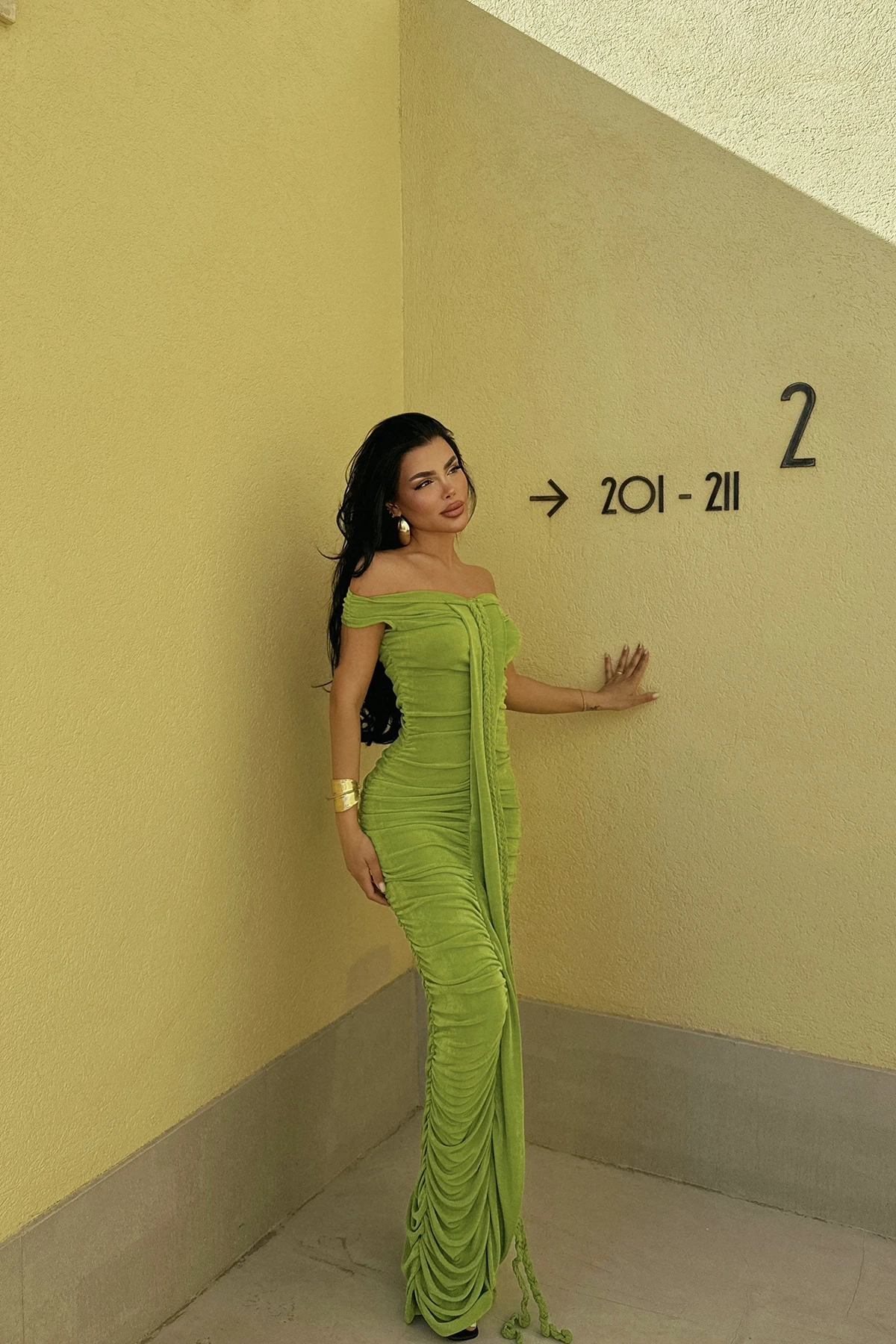 Picture of Green Naselinta Dress