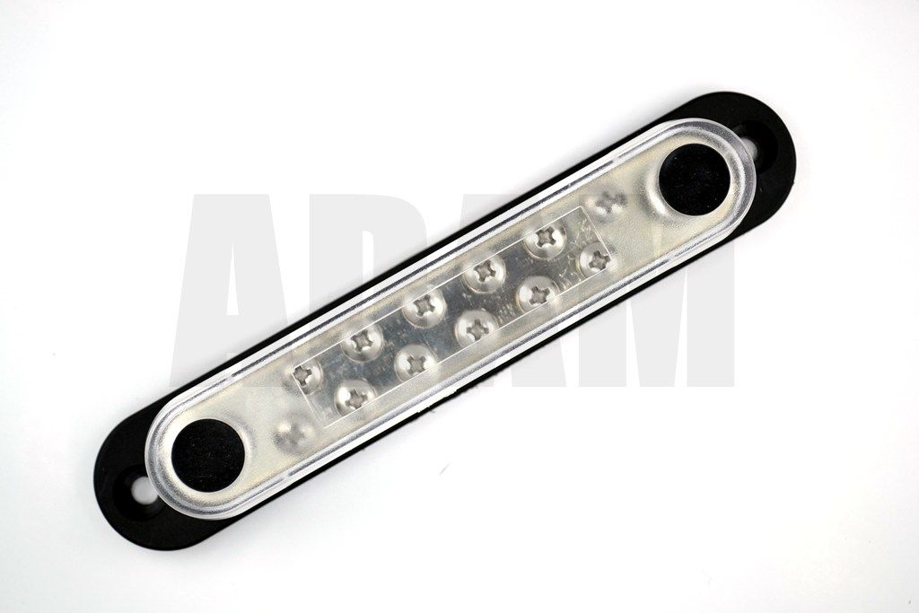 Picture of Kapaklı Şase Terminali 150A 12 Vidalı 2XM6 Kutuplu MT-ST150AK