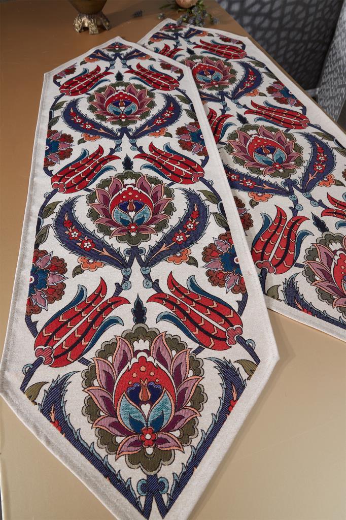 Picture of Çeyiz Diyarı Pınar 2li Lüks Runner 45x140 Cm