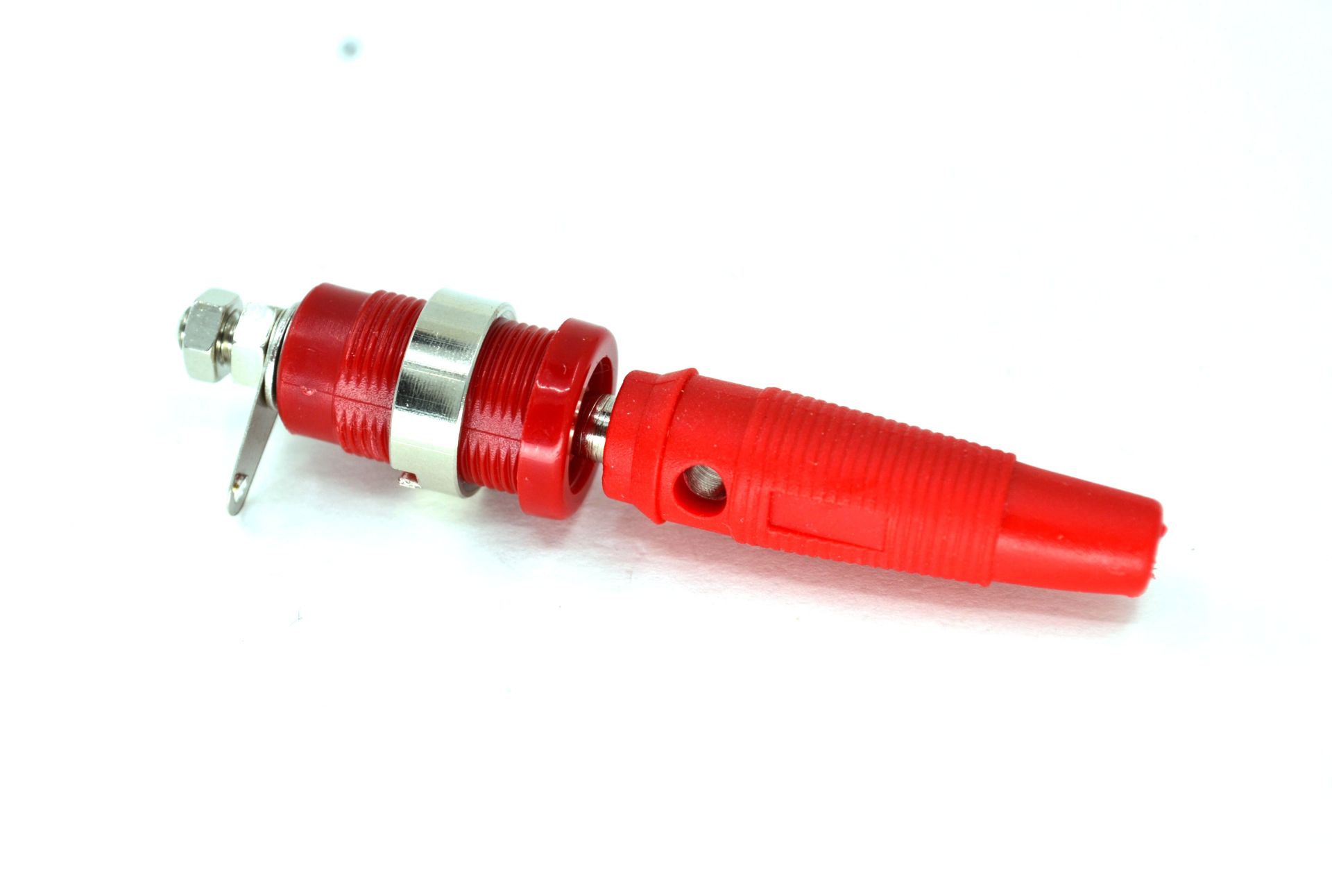 Picture of Kırmızı Gömme Born Klemens Silikonlu Banana Jak Erkek Dişi Takım