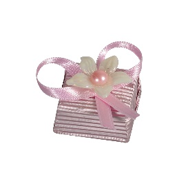 Picture of SQUARE - GIANDUJA FILLED MILK CHOCOLATE PINK 2Kg