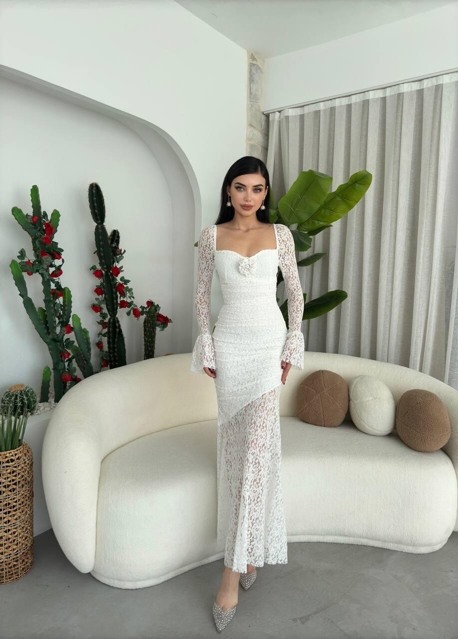 Picture of Joha Gül Detaylı Elbise