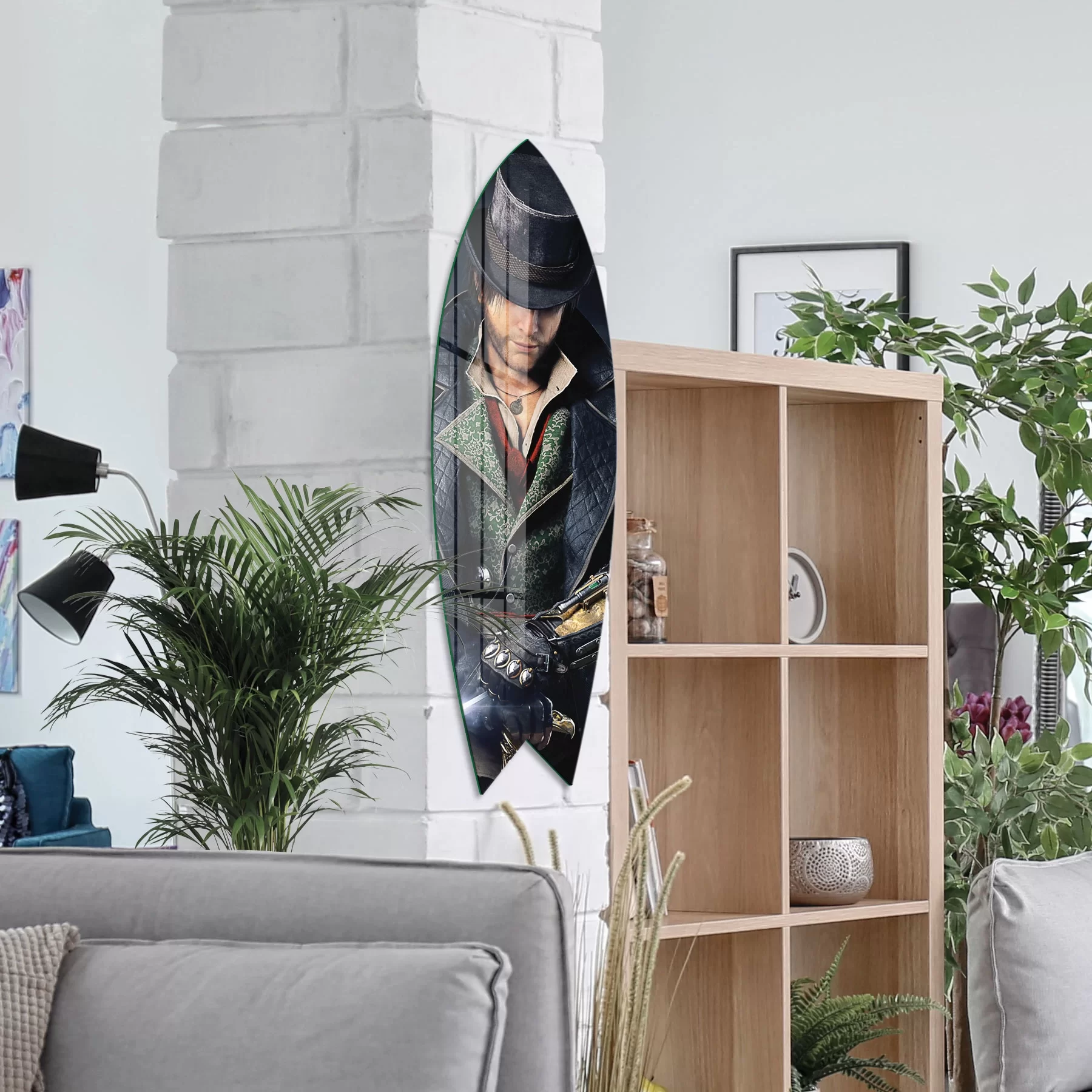 Picture of Decovetro ST 4111 Dekoratif Cam Sörf Tahtası 33x100 Cm