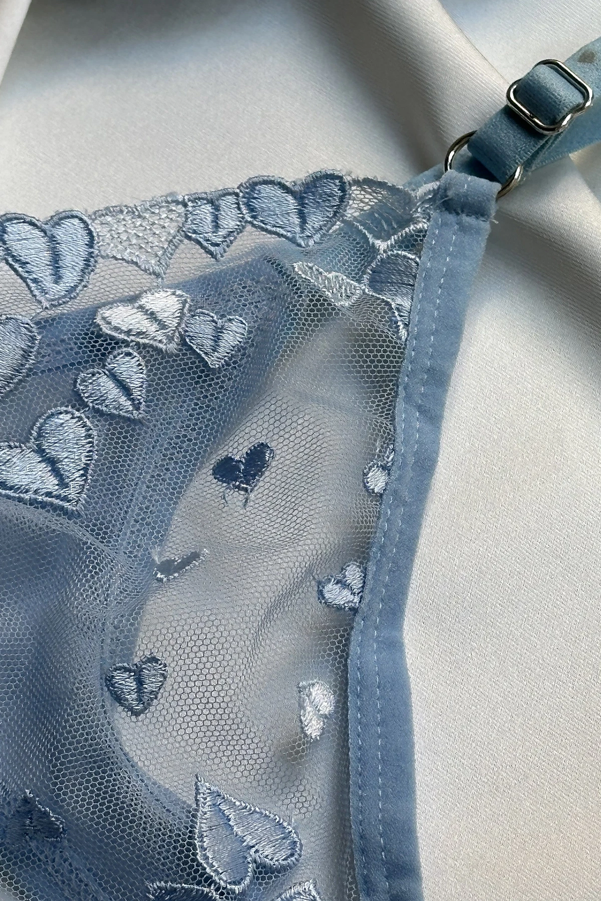 Picture of Blue Floral Detailed Underwear