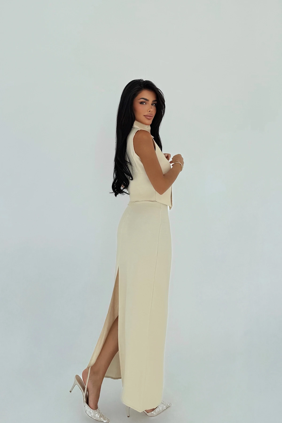 Picture of Beige Regium Two Piece Set