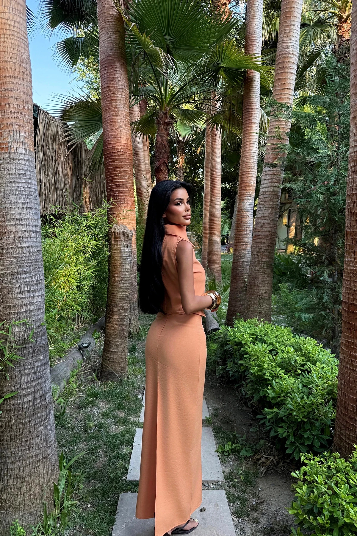 Picture of Orange Regium Two Piece Set