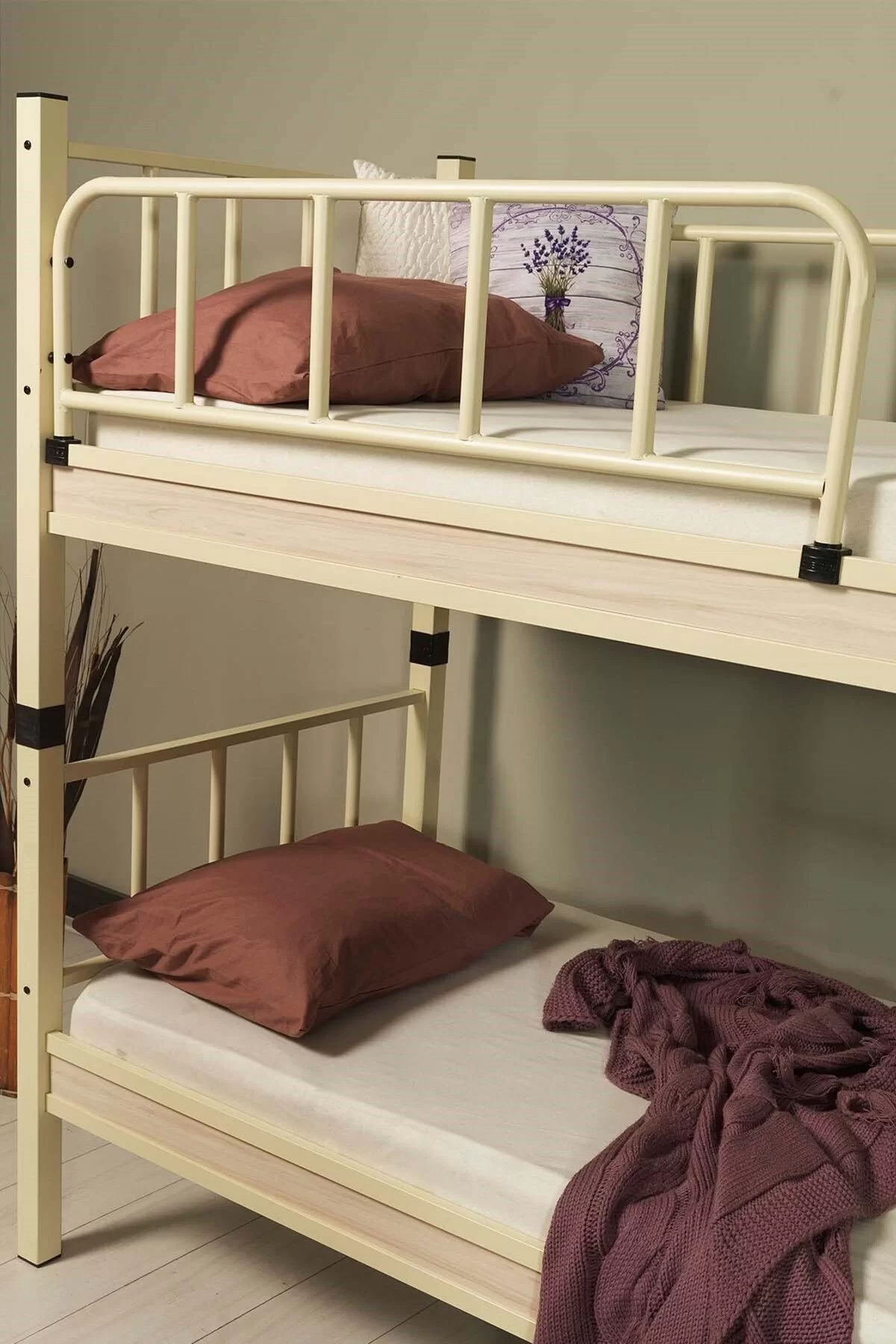 Picture of Yurt Genç Çocuk Odası Metal Ranza Ve Karyola 90x200