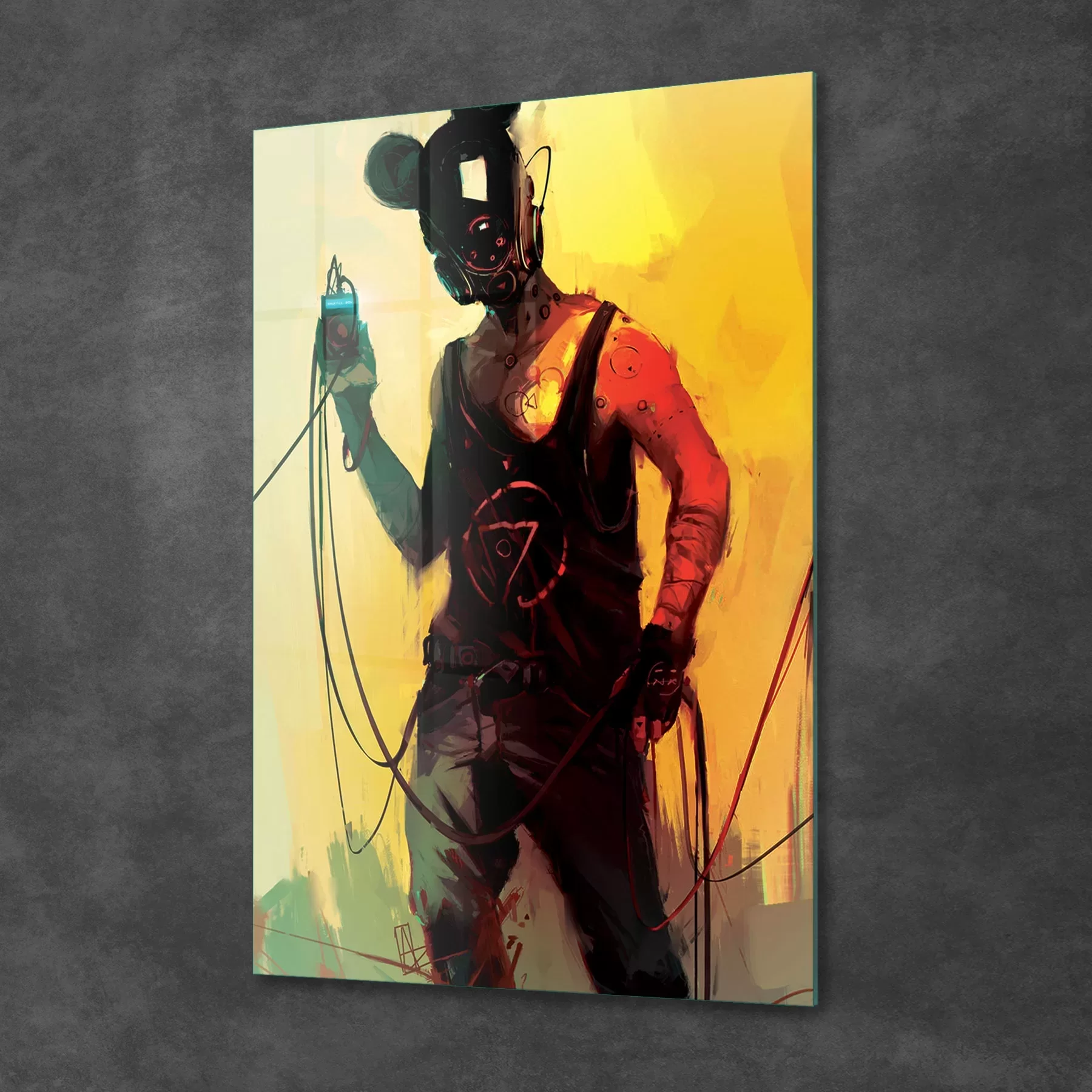 Picture of Decovetro Cam Tablo Cyberpunk Future 30x40 cm