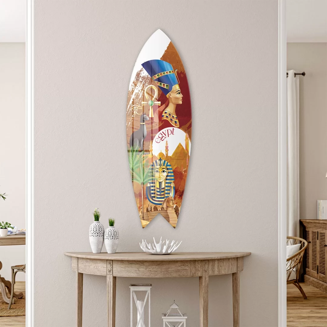 Picture of Decovetro ST 4006 Dekoratif Cam Sörf Tahtası 33x100 Cm