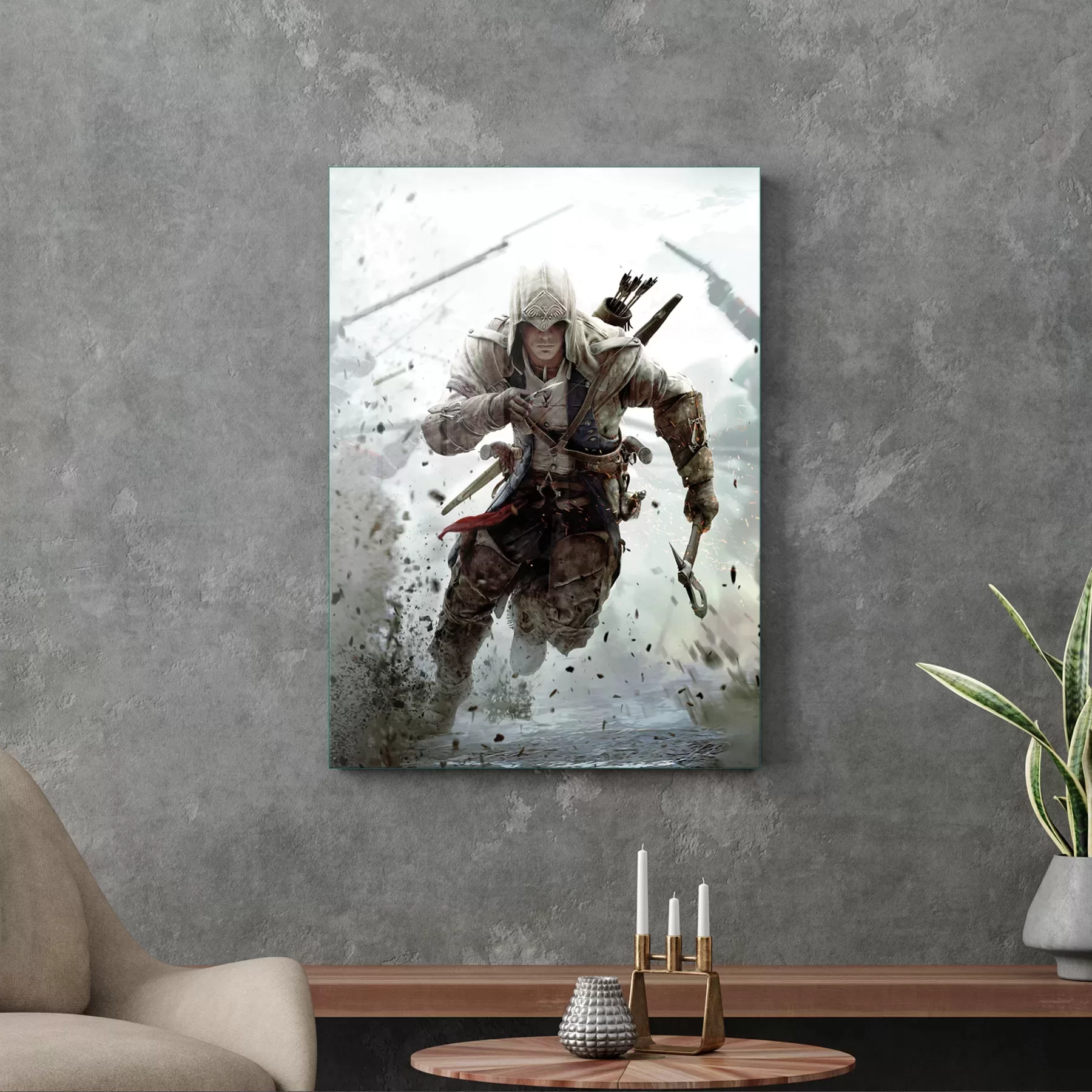 Picture of Decovetro Cam Tablo Assassin's Creed Poster 30x40 cm