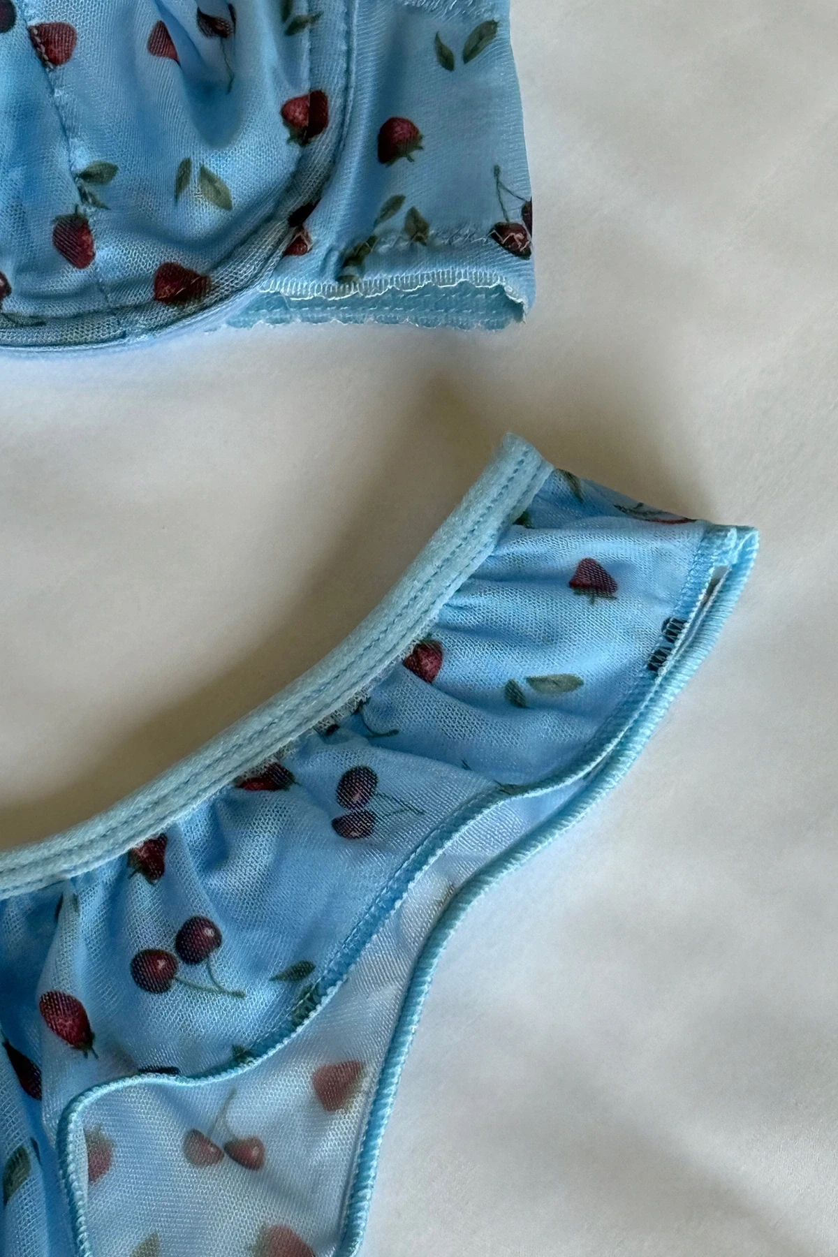 Picture of Blue Suspender Underwear